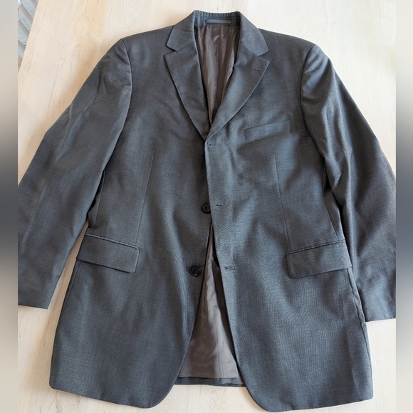 Hugo Boss Gray Sport Coat with Structured Silhouette - Picture 6 of 12